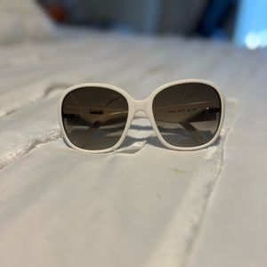 FENDI white sunglasses